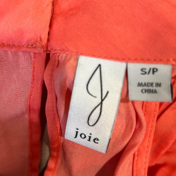 NWT JOIE Orange High Neck Sleeveless Tank Top - S - Picture 8 of 11